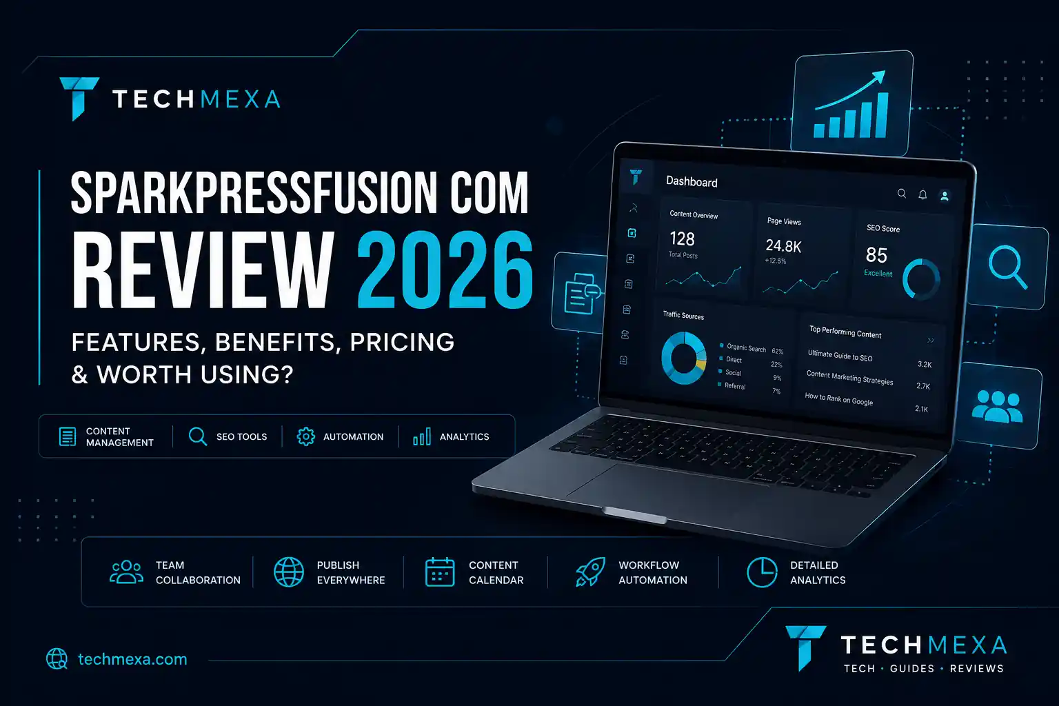 Sparkpressfusion Com review dashboard image