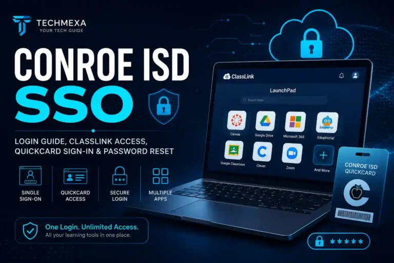 Conroe ISD SSO ClassLink login dashboard