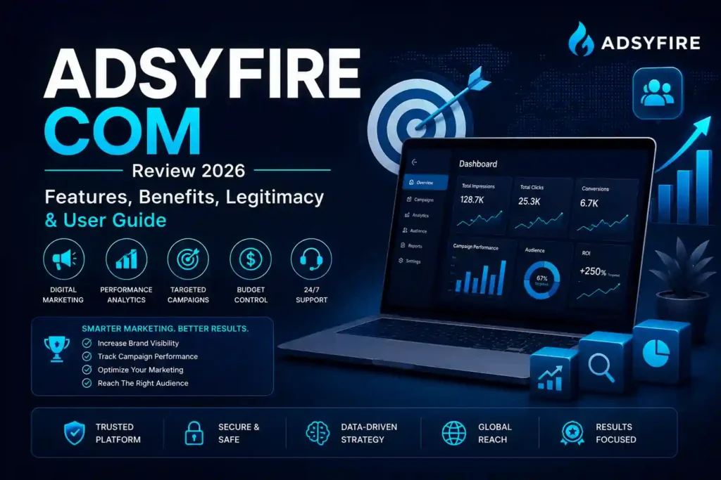 Adsyfire Com marketing platform overview