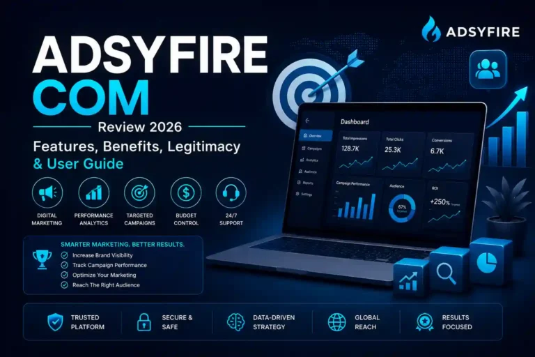 Adsyfire Com marketing platform overview