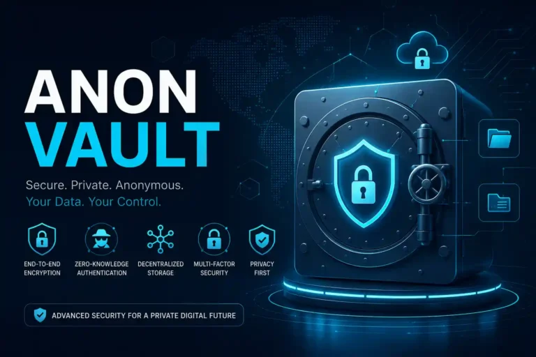 Anon Vault secure storage platform