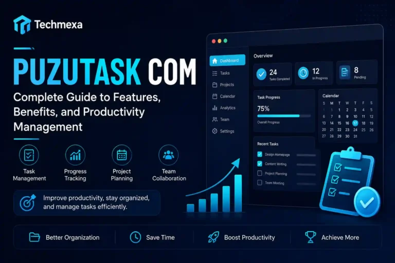 Puzutask com productivity dashboard