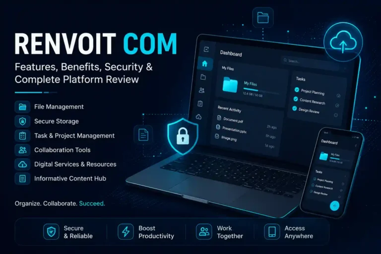 Renvoit com digital platform dashboard