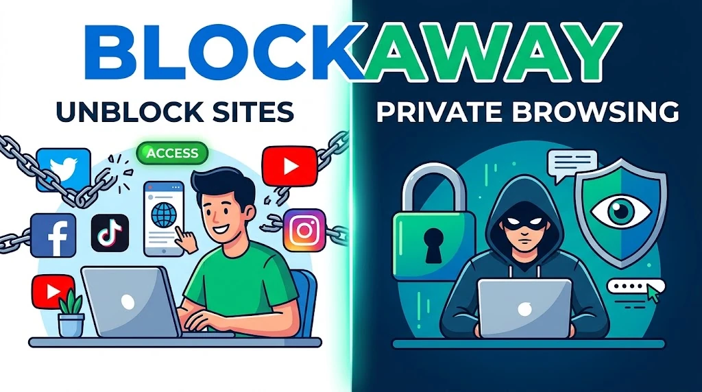 BlockAway proxy tool