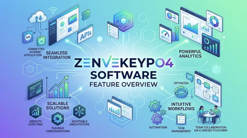 Zenvekeypo4 software overview